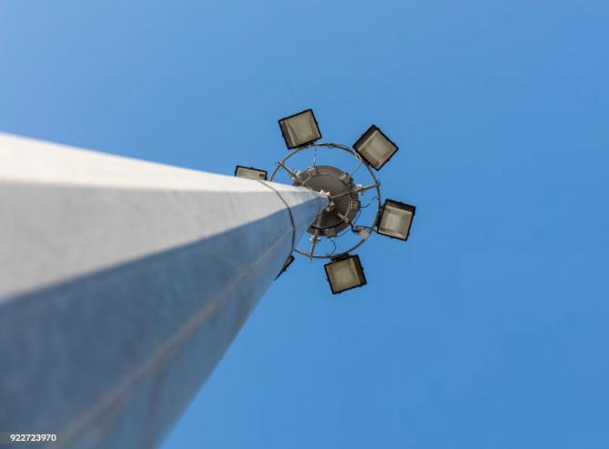 mvmet Vial Iluminación Mega Postes Torres para estadio Torres corona móvil Torres cámara