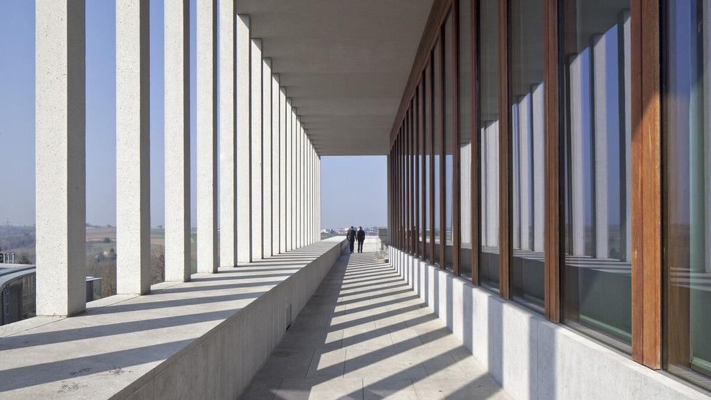 Chipperfield's ability to create dynamic spaces for cultural