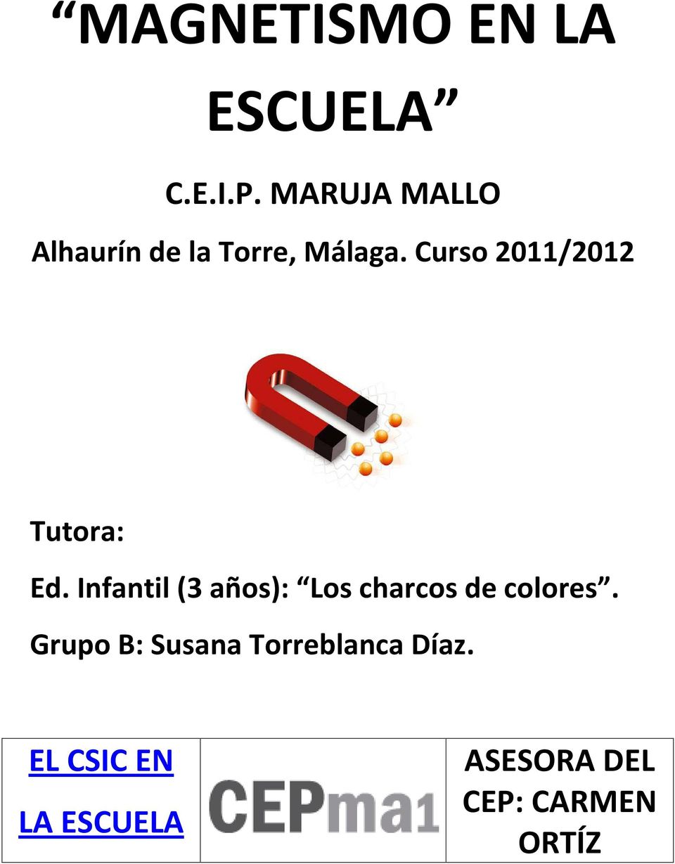 Curso 2011/2012 Tutora: Ed.