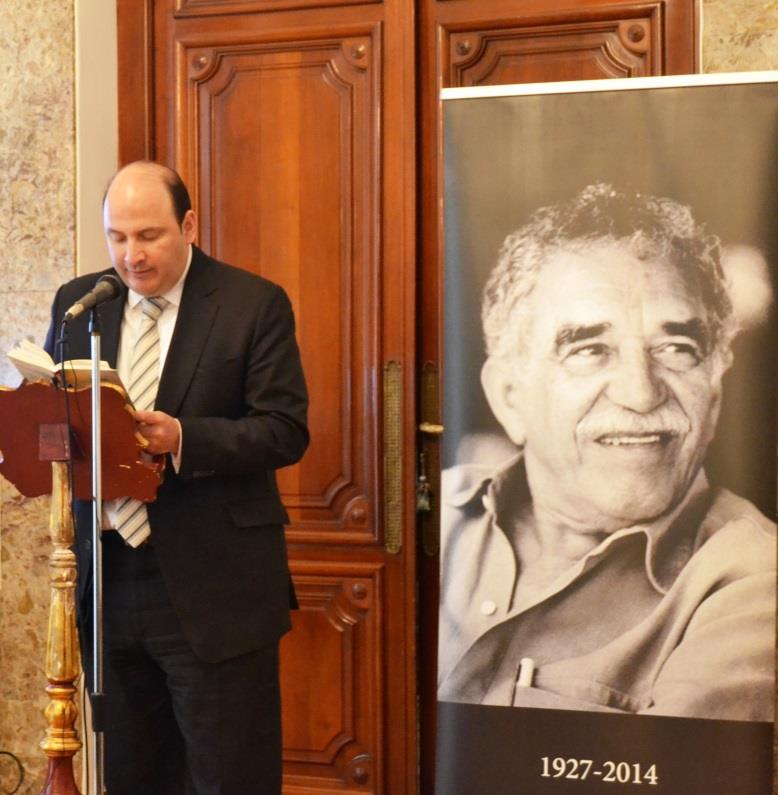 Homenaje a García Márquez En declaraciones a la prensa, Joaquín Estefanía, periodista, miembro del Consejo rector de la FNPI y amigo de García Márquez, habló de su faceta como periodista: Para