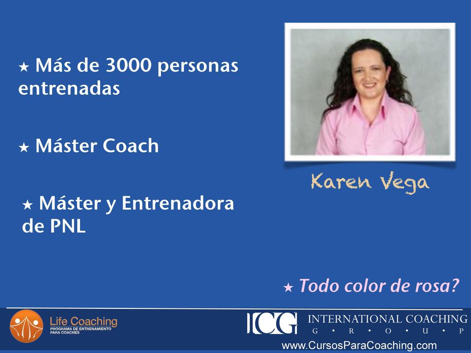 Karen Vega Máster y