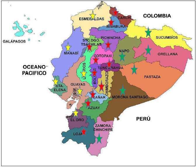 2. INFORMACIÓN DE LAS CAJAS DE AHORRO Y BANCOS COMUNALES UBICACIÓN REGIÓN COSTA SIERRA PROVINCIAS DE: Esmeraldas Manabí Guayas Carchi Imbabura Pichincha Cotopaxi