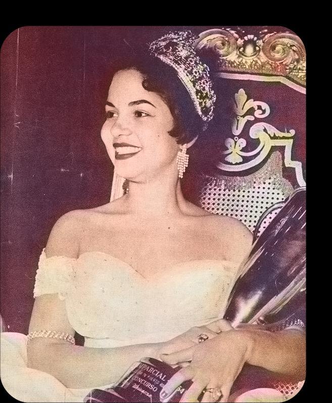 Puerto Rico 1953 y la Srta.