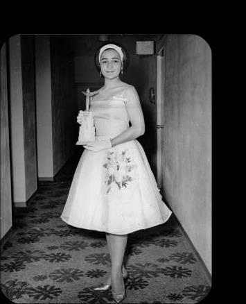 Rosalind Lugo Reina de la Buena Postura 1964 Participación: World Queen of