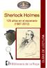 Sher. herlock Holmes GUÍAS DE LECTURA. 125 años en el escenario (1887-2012)