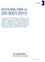 RECTA FINAL PARA LA ISO 9001:2015