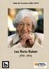 Guía de Lectura Julio 2014. Ana María Matute (1926-2014) Biblioteca Pública de Zaragoza 1
