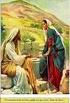 Jesús se encuentra con una mujer junto al pozo