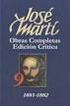 José Martí México (volumen 1) CEM Centro de Estudios Martianos. Ministerio de Cultura de la República de Cuba