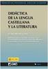 Didáctica de la Lengua Castellana y su Literatura GUÍA DOCENTE Curso