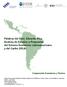 Palabras del Econ. Eduardo Piña, Analista de Estudios y Propuestas del Sistema Económico Latinoamericano y del Caribe (SELA)