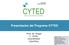 Presentación del Programa CYTED