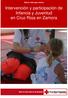 Intervención y participación de Infancia y Juventud en Cruz Roja en Zamora