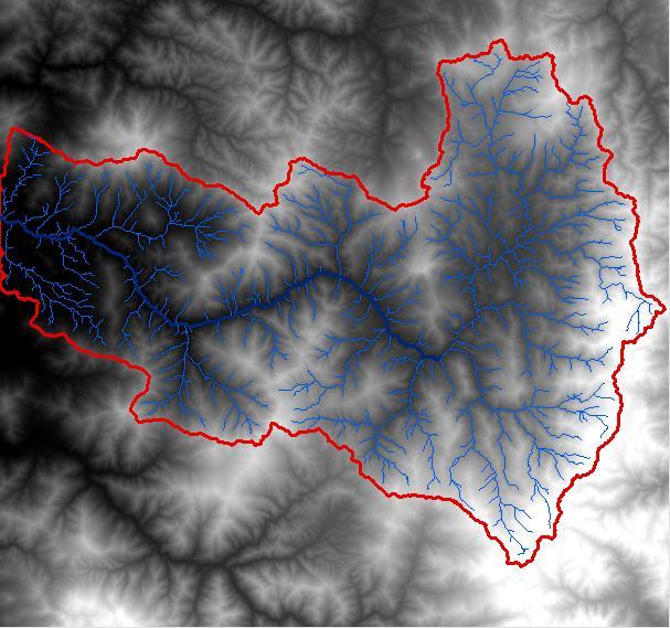 Shapefile, DWG Mapas catastrales en formato digital con curvas de nivel de municipios cuando la cuenca es pequeña.