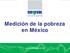 Medición de la pobreza en México. www.coneval.gob.mx